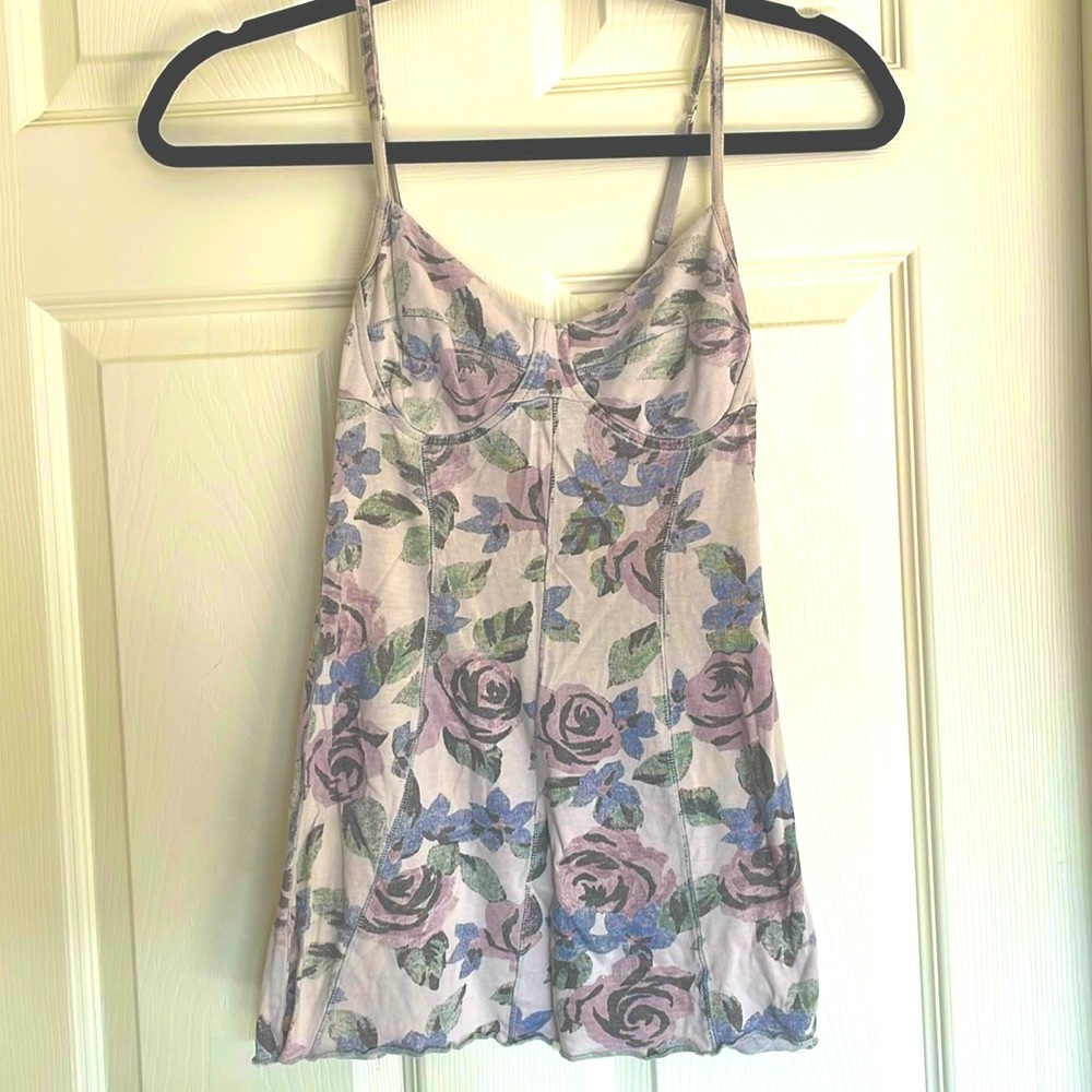 Wilfred floral tank